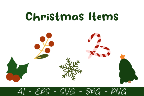 Christmas Items Freebie for Handmade Creations