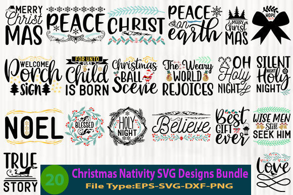Christmas Nativity Design Bundle Review
