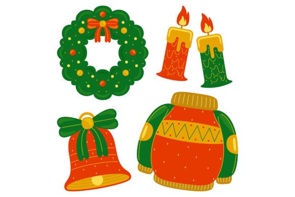 Christmas Vector Pack 03 for Local Business Branding